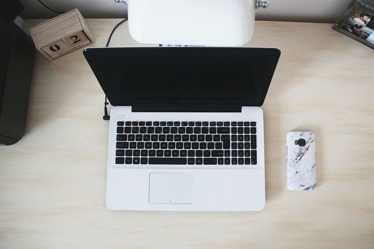 Laptop and phone mockup